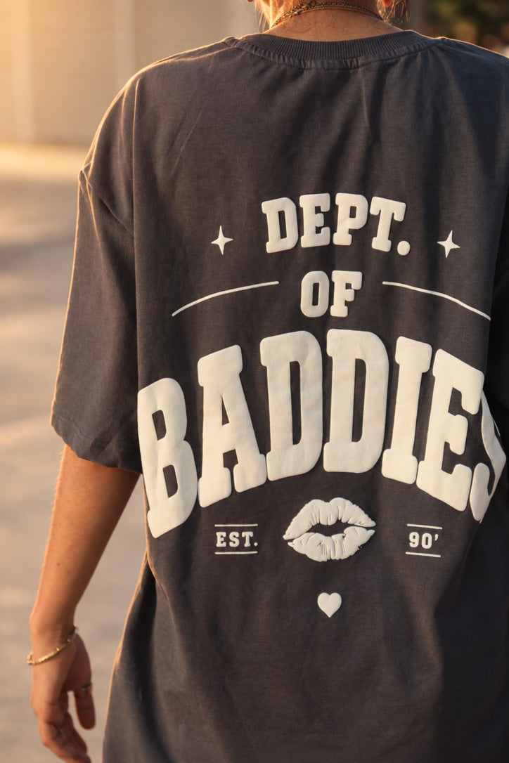 Dept. of Baddies Oversized Graphic T-Shirt