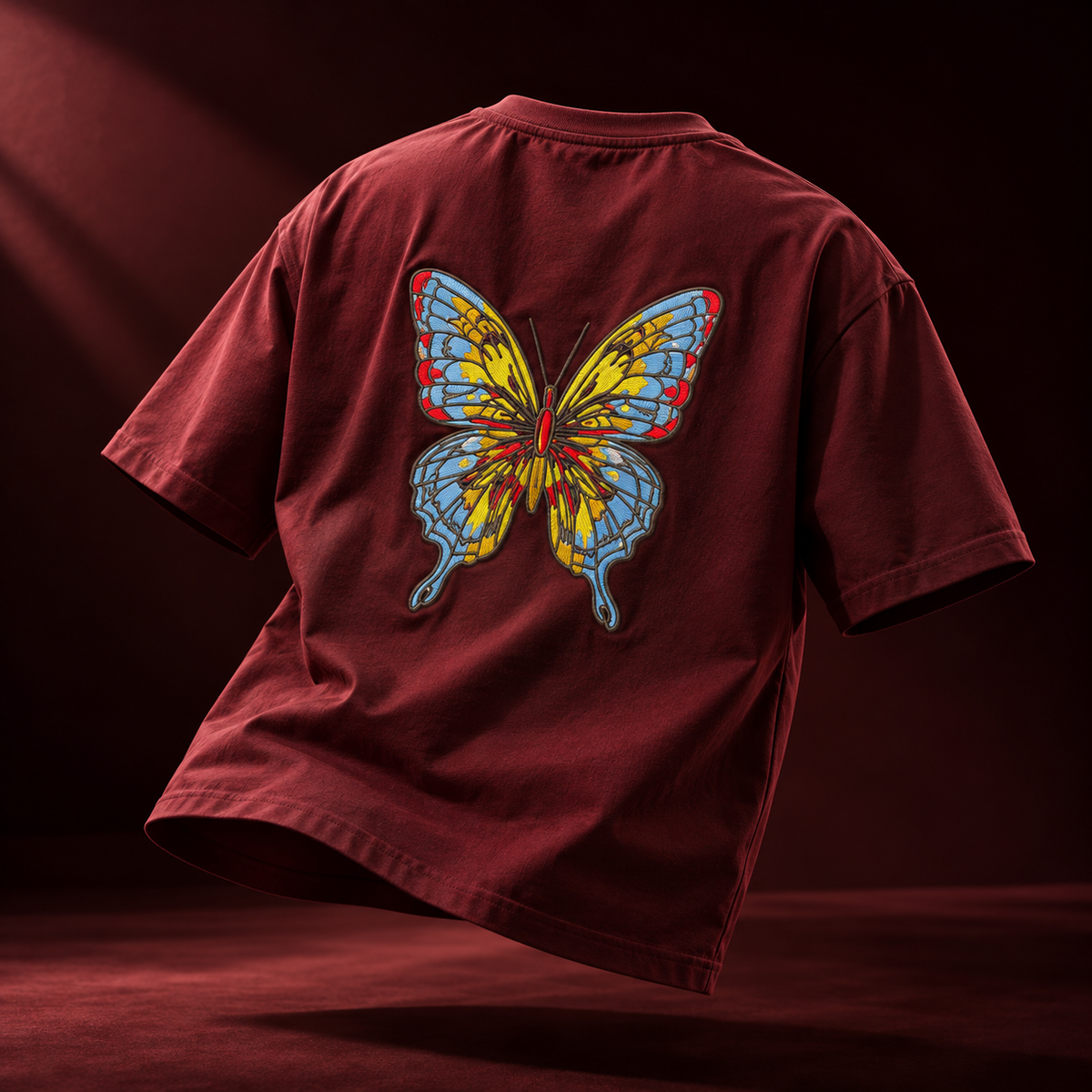 Butterfly Graphic Oversized T-Shirt
