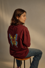 Butterfly Graphic Oversized T-Shirt