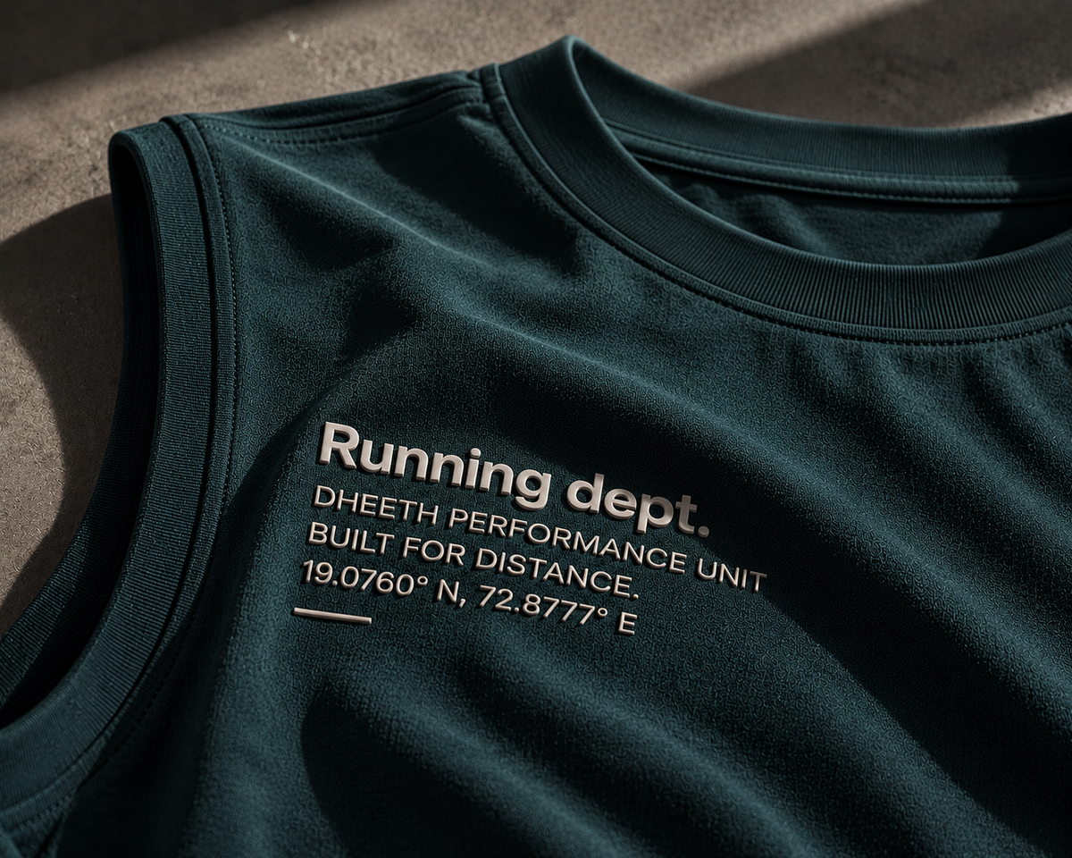 Dheeth Running Division Sleeveless T-Shirt